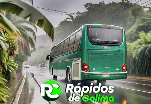 lluvias y viajes en junio en autobús